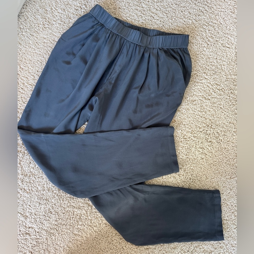 Gypsy Silk-like Blue Gray Pants
